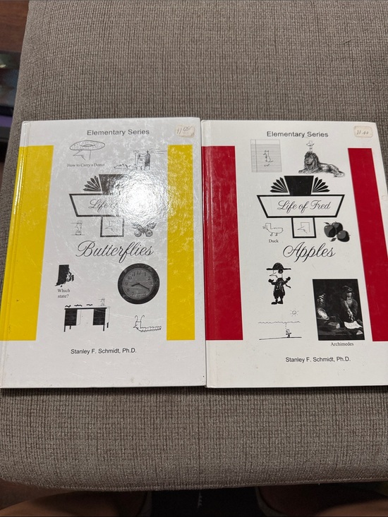 life of fred Other - Life of Fred Elementary Series Kids Learning Books - set of 2 books
